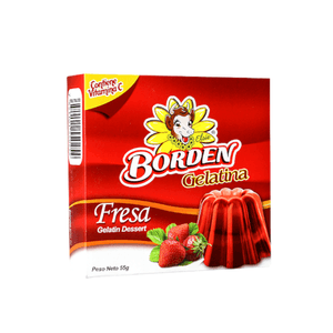 Gelatina de Caja Sabor A Fresa 110GR Borden