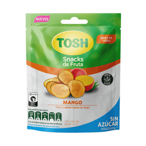 Galleta Tosh Snack de Frutas Mango Sin azúcar añadida