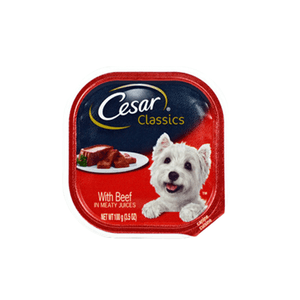 Comida Humeda Para Perro de carne 100GR Cesar