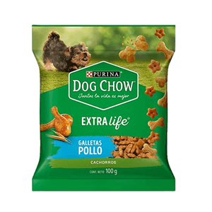 Snack Tipo Galleta Para Cachorro sabor A Pollo  100g Purina Dog Chow