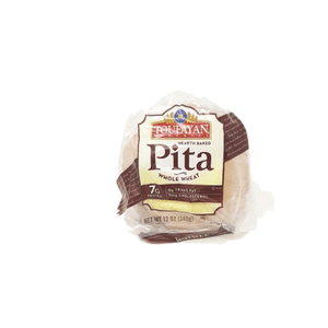 Pan Pita Integral 0% Colesterol Toufayan 6 Uni