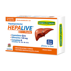 Hepalive Forte Hepatoprotector por Capsula