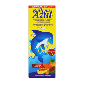 Emulsion BALLENA AZUL  200ML Frutas