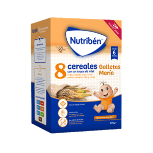 cereal para bebe 8 Cereales Galleta Nutriben