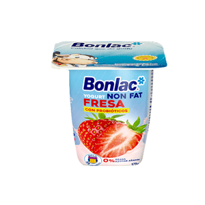 Yogurt Non Fat Sf Frutilla 175Gr Bonlac