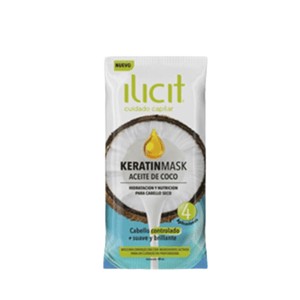 CREMA TRATAMIENTO CAPILAR  KERATINMASK SACHET 40 ML COCO ILICIT