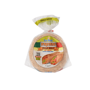 Tortilla Fajitas Whole Wheat  20Oz La Real