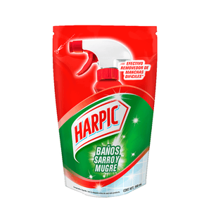 Limpiador De Banos Sarro Y Mugre Doypack 500Ml Harpic