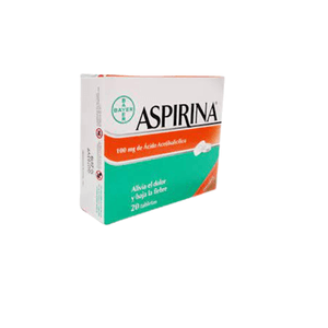 Aspirina Infantil Bayer 100 Mg  X UN