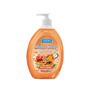 Jabon De Manos Liquido Papaya Y Mango Lucky Hand