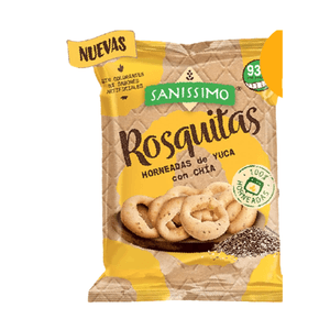 Rosquitas  Horneada Yuca Chia 120gr Sanissimo