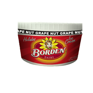 Helado  Grape Nut 1 4  Galon Borden