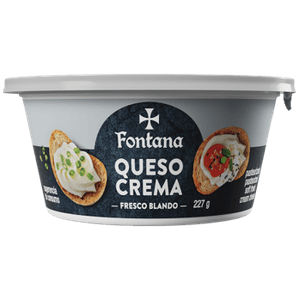 Queso Crema Fontana 227Gr - Taza