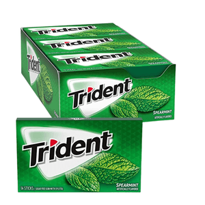 Goma De Mascar Sabor A Menta Triba X Trident