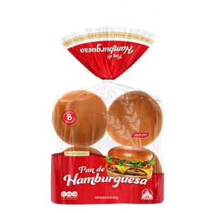 Pan De Hamburgesa Panama Bakery 8und 450g