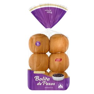 Pan Bolita Panama Bakery 245 Gr de Pasita