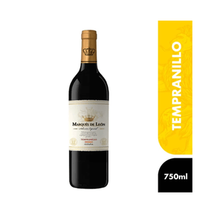 Botella De Vino Marques De Leon Tempranillo 750 Ml