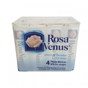 Jabon Rosa Venus 100Gr Blanco