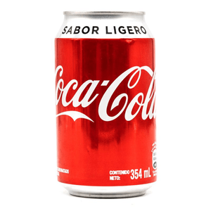 Soda Lata Coca Cola 355 Ml Light