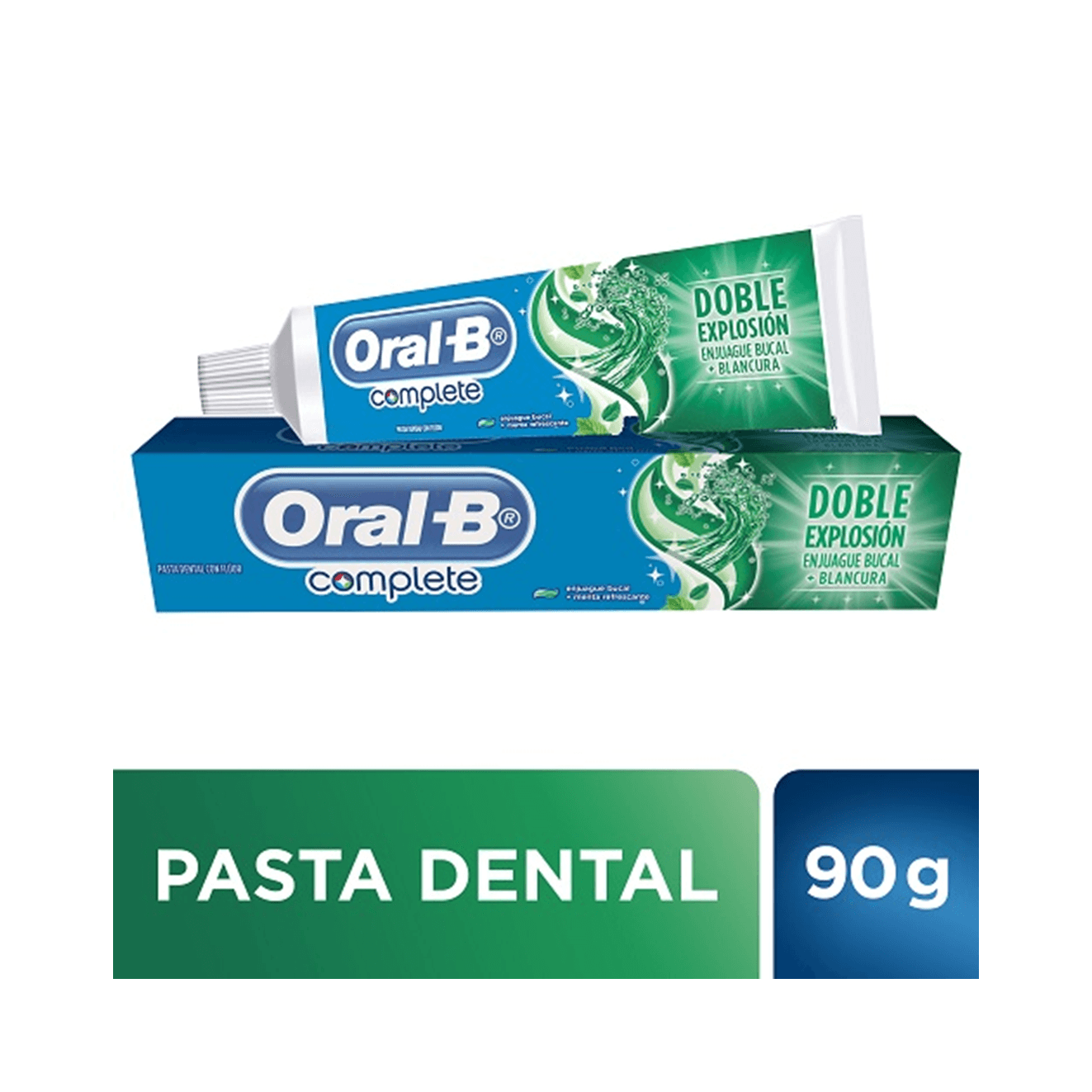 Pasta Dental Oral B 66 Ml Complete Green 4 En 1