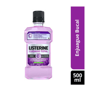 Enjuague Bucal Listerine Total Care Zero 500ml