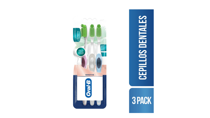 Cepillo Dental Oral B 3 Und Enc as Detox