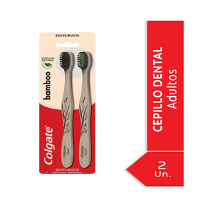 Cepillo Bamboo 2 Pack Colgate