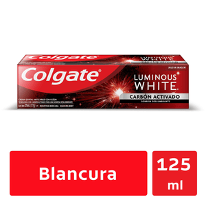 Crema Dental Colgate Luminous White Charcoal 125 ml