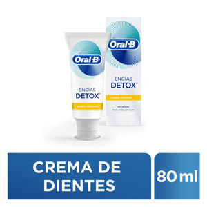 Pasta Dental Oral-B Detox Anti Sarro 80 ml