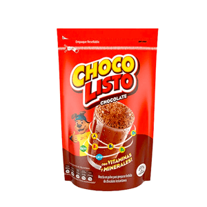 Bebida Instantánea  Chocolisto Bolsa Chocolate  200 G