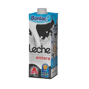 Leche Uht Bonlac 946 Ml Entera