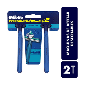 Rastrillos Desechables Gillette Prestobarba Ultragrip 2 Rastrillos