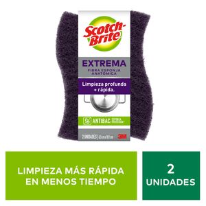 Comprar Esponja Limpieza Pesada Cuadrada Scotch-Brite X 2 Und