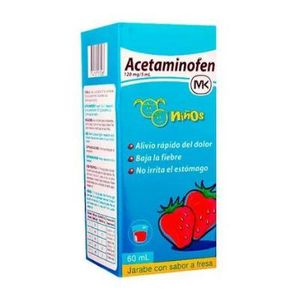 Acetaminofen Mk 120Mg 5Ml Jarabe 60 Ml