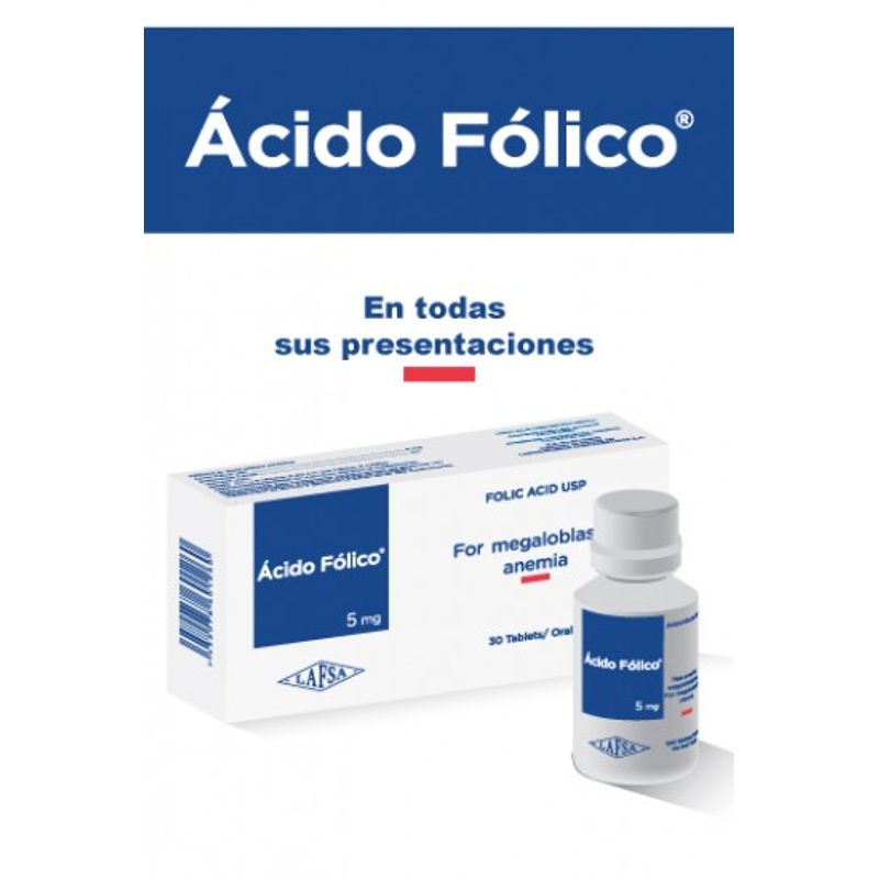 Acido-Folico-5-Mg-Lafsa-200-Comprimidos-7452078600690