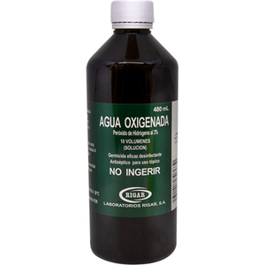 Agua Oigenada Rigar 480 Ml