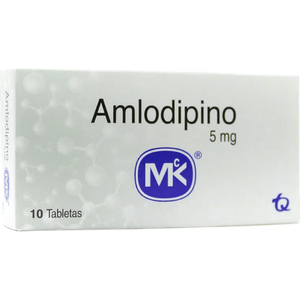 Amlodipina 5Mg Mk 30 Tabletas