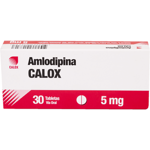 Amlodipina Calox 5Mg X 30 Tabletas