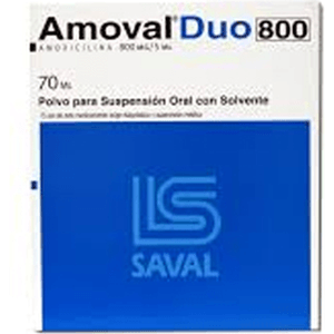 Amoval Duo 800 5 Ml 70 Ml