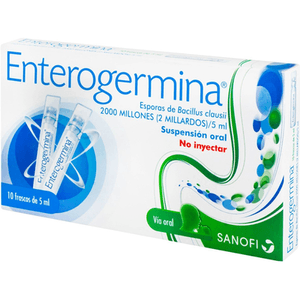 Ampollas Bebibles Enterogermina 5 Ml 10 Unidades