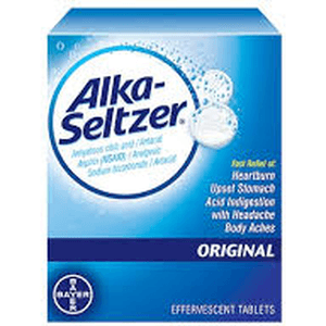 Antiacido Alka Seltzer Efervecente 60 Tabletas
