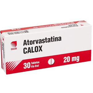 Atorvastatina Calox 20 Mg Tableta