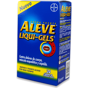 Bayer C Aleve Liquigels 24 Capsulas