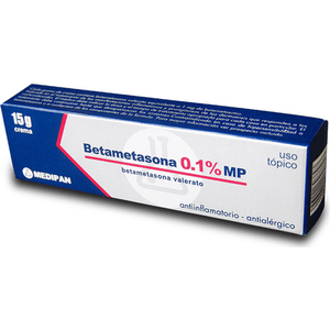 Betametasona 01 Mp Crema Topica 15G Medipan