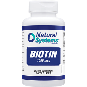 Biotina 1000 Mcg 60 Tabletas