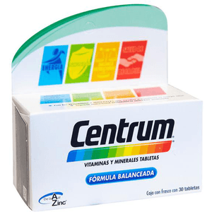 Centrum Con Luteina  30Tab