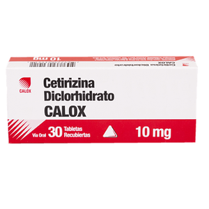 Cetirizina Calox 10Mg 30 Tabletas