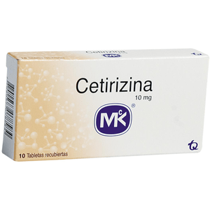 Cetirizina Mk 10 Mg Tabletas