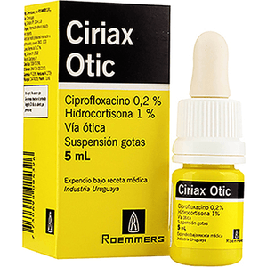 Ciria Otic Suspension Gotas  Frasco 5 Ml