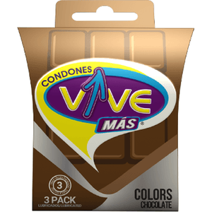 Condones Vive Chocolate